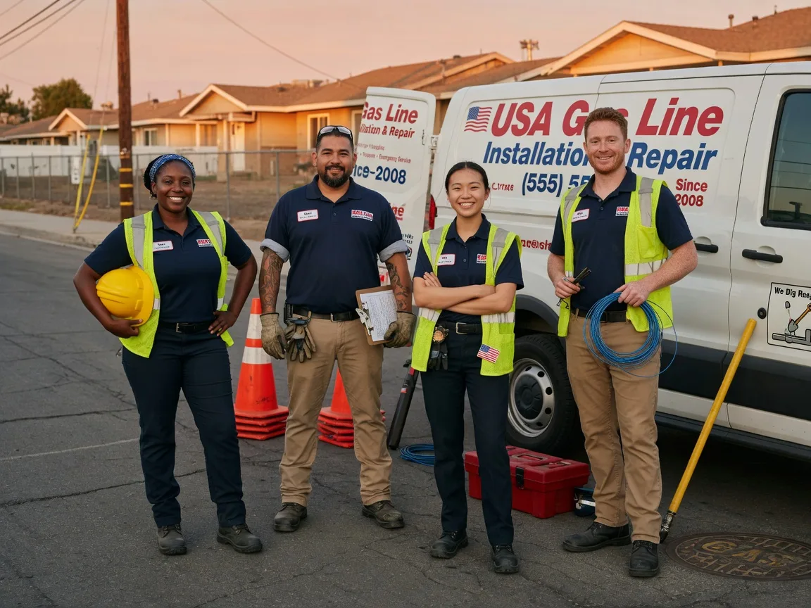 Gas Line Installation company in Adams, OK